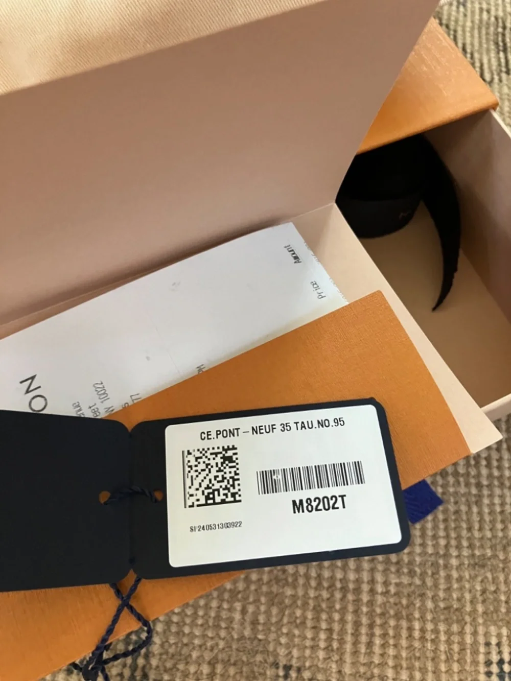 Louis Vuitton Pont Neuf 35mm Belt